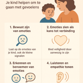 Emotie-coachend ouderschap: je kind helpen om te gaan met gevoelens