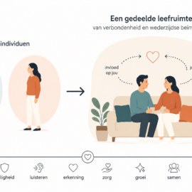 Van twee individuen naar een gedeelde leefruimte van verbondenheid en wederzijdse beïnvloeding Van twee individuen naar een gedeelde leefruimte van verbondenheid en wederzijdse beïnvloeding