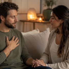 ‘Ik voel niets’: Je partner steunen om emoties in het lichaam te voelen ‘Ik voel niets’: Je partner steunen om emoties in het lichaam te voelen